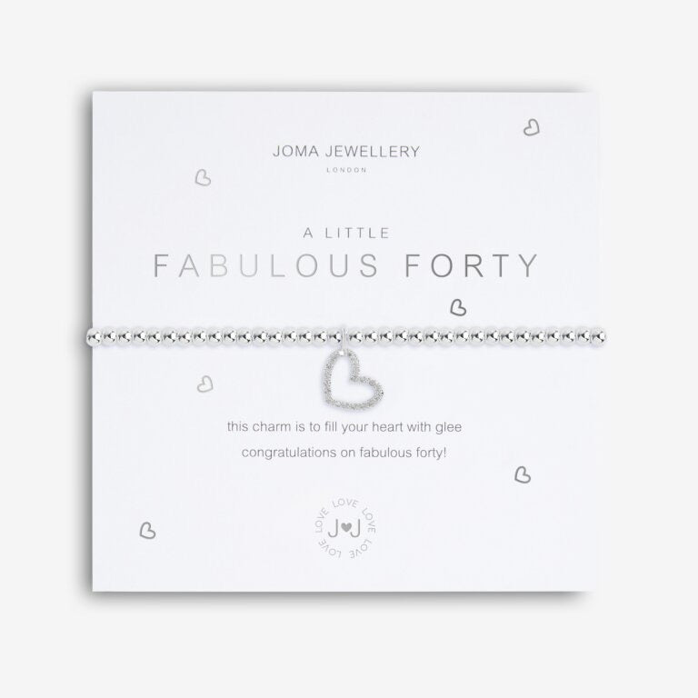 Joma Jewellery A Little Fabulous Forty Bracelet