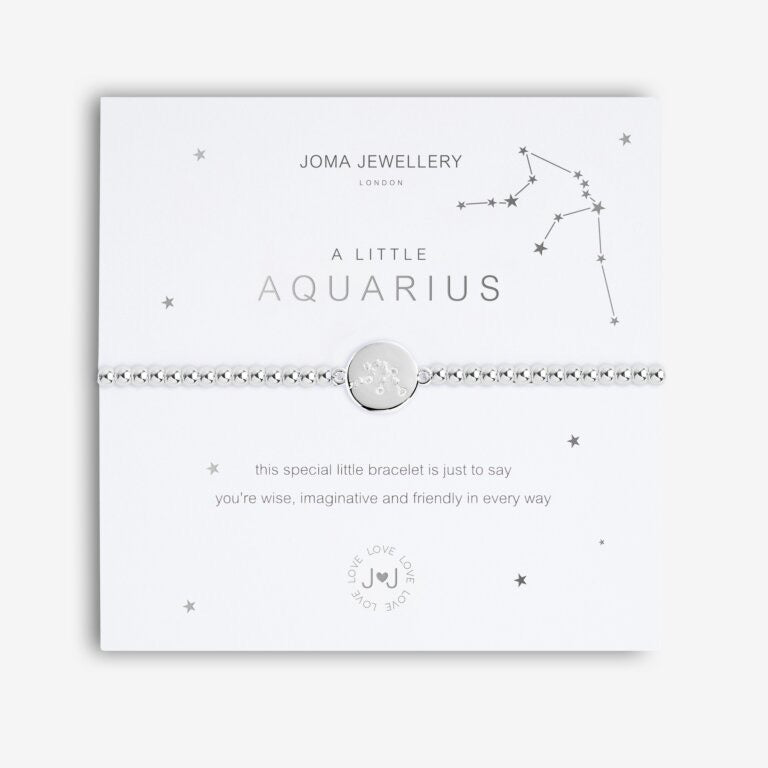 Joma Jewellery A Little Aquarius Zodiac Bracelet
