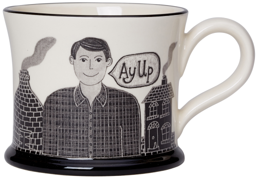 Moorland Pottery "Stokie Bloke" Mug