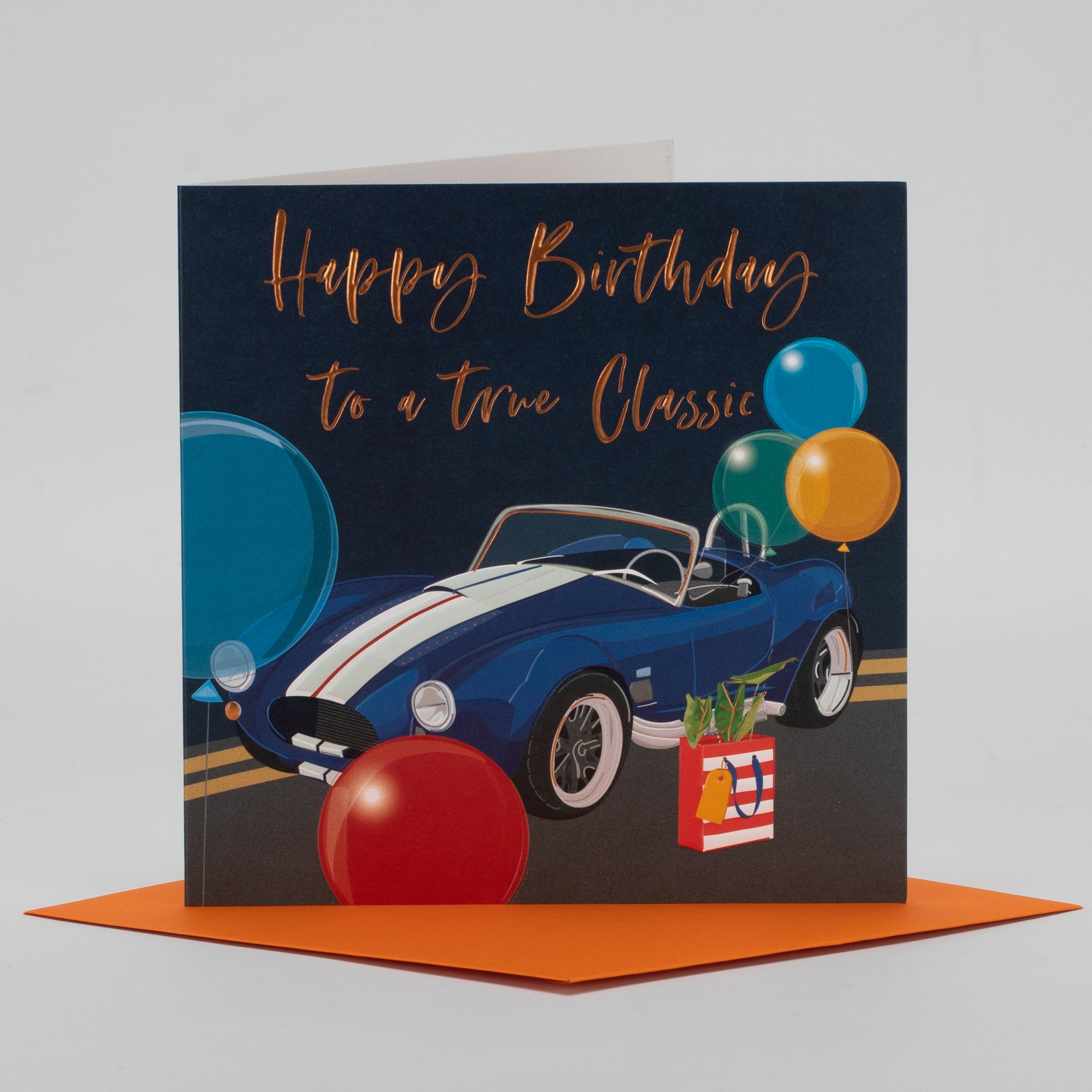 Belly Button Happy Birthday to a True Classic Cobra Card