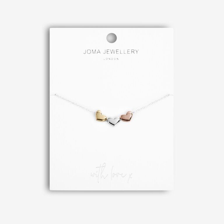 Joma Jewellery Florence Hearts Bracelet
