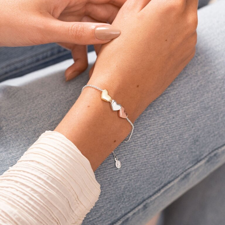 Joma Jewellery Florence Hearts Bracelet