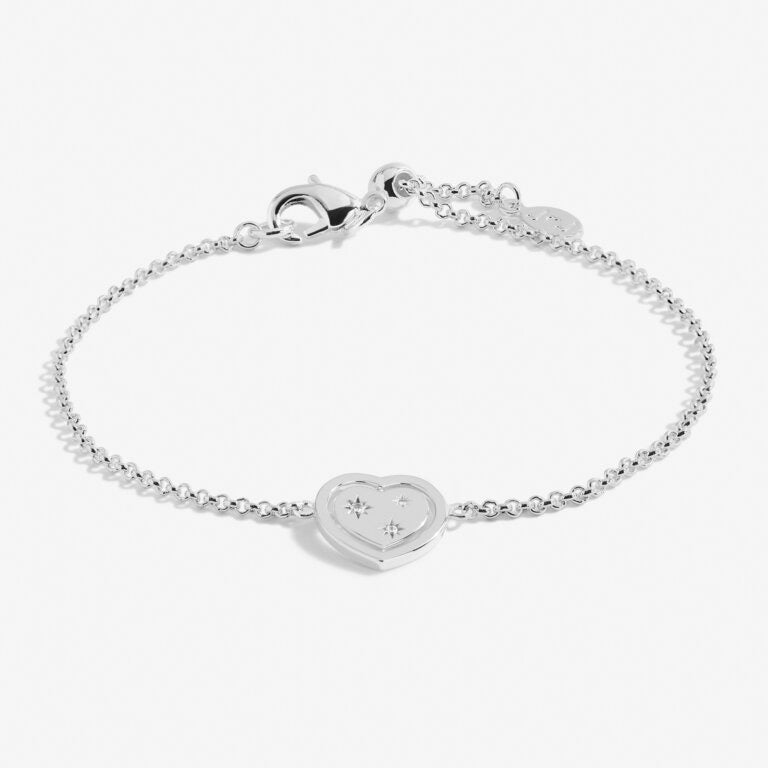 Joma Jewellery Sentiment Spinners - Friendship - Silver Bracelet