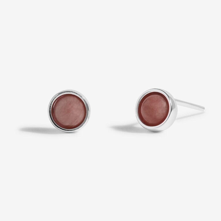 Joma Jewellery Birthstone Boxed Stud Earrings - October - Tourmaline