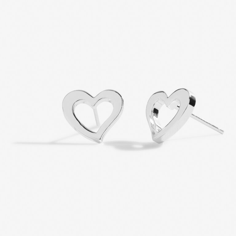 Joma Jewellery Beautifully Boxed 'Darling Daughter' Earrings - Silver