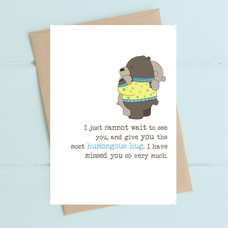 Dandelion Stationery - Missed you so Much Blank Card