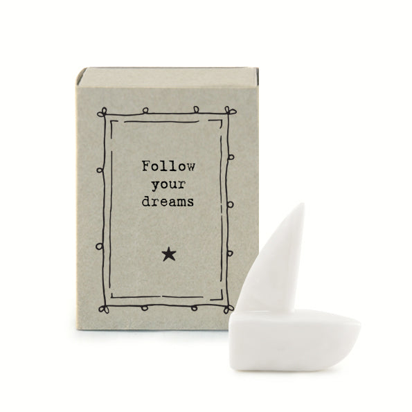 East of India Matchbox - Follow Your Dreams