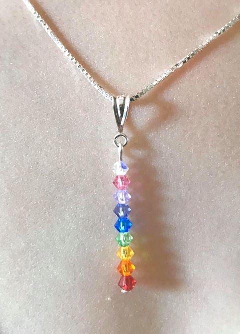Jolu Jewellery Rainbow Drops Pendant š