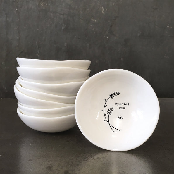East of India Small Hedgerow Bowl - Special Mum