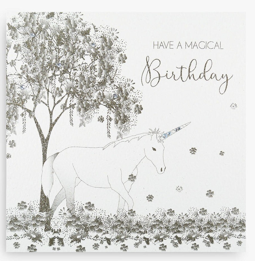 Five Dollar Shake Magical Birthday Unicorn Card