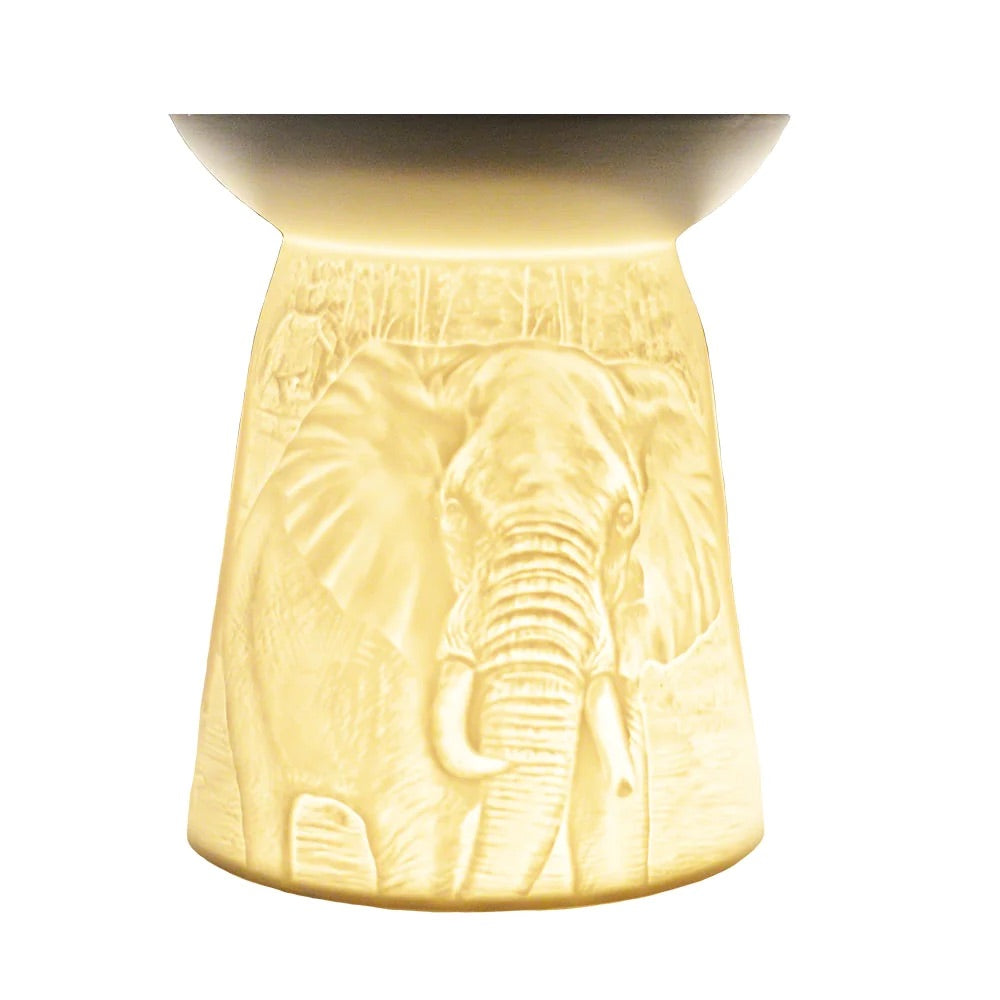 Cello Tealight Wax Melt Burner - Elephant