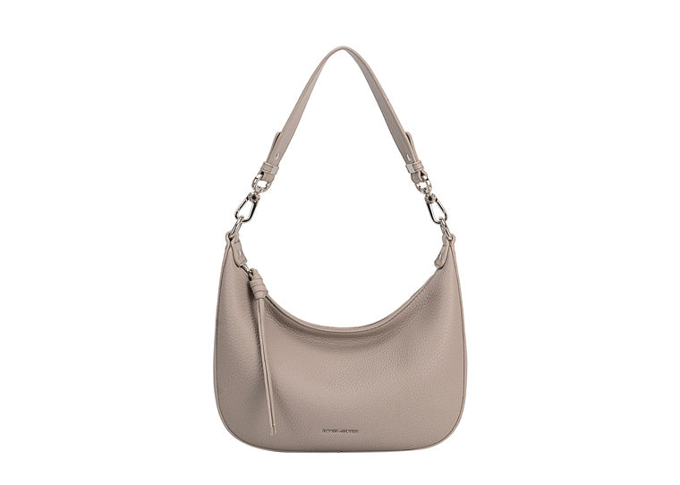 David Jones Scoop Shoulder Handbag - Ivory (NV6901-1)