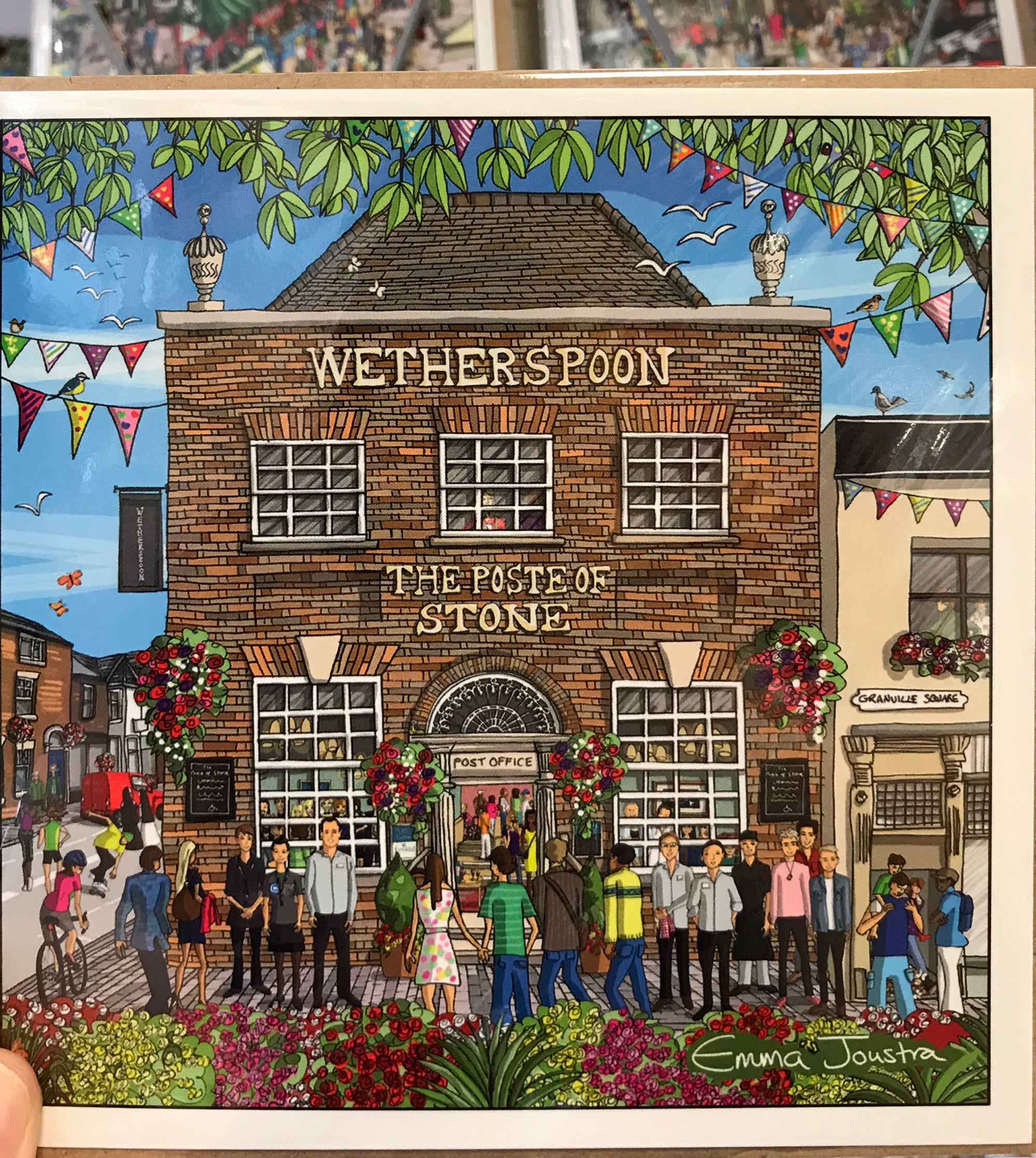 Emma Joustra Wetherspoon Stone Card