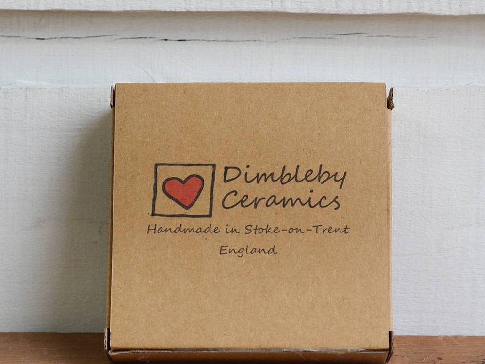 Dimbleby Ceramics Camping Coaster - Lets Go Camping