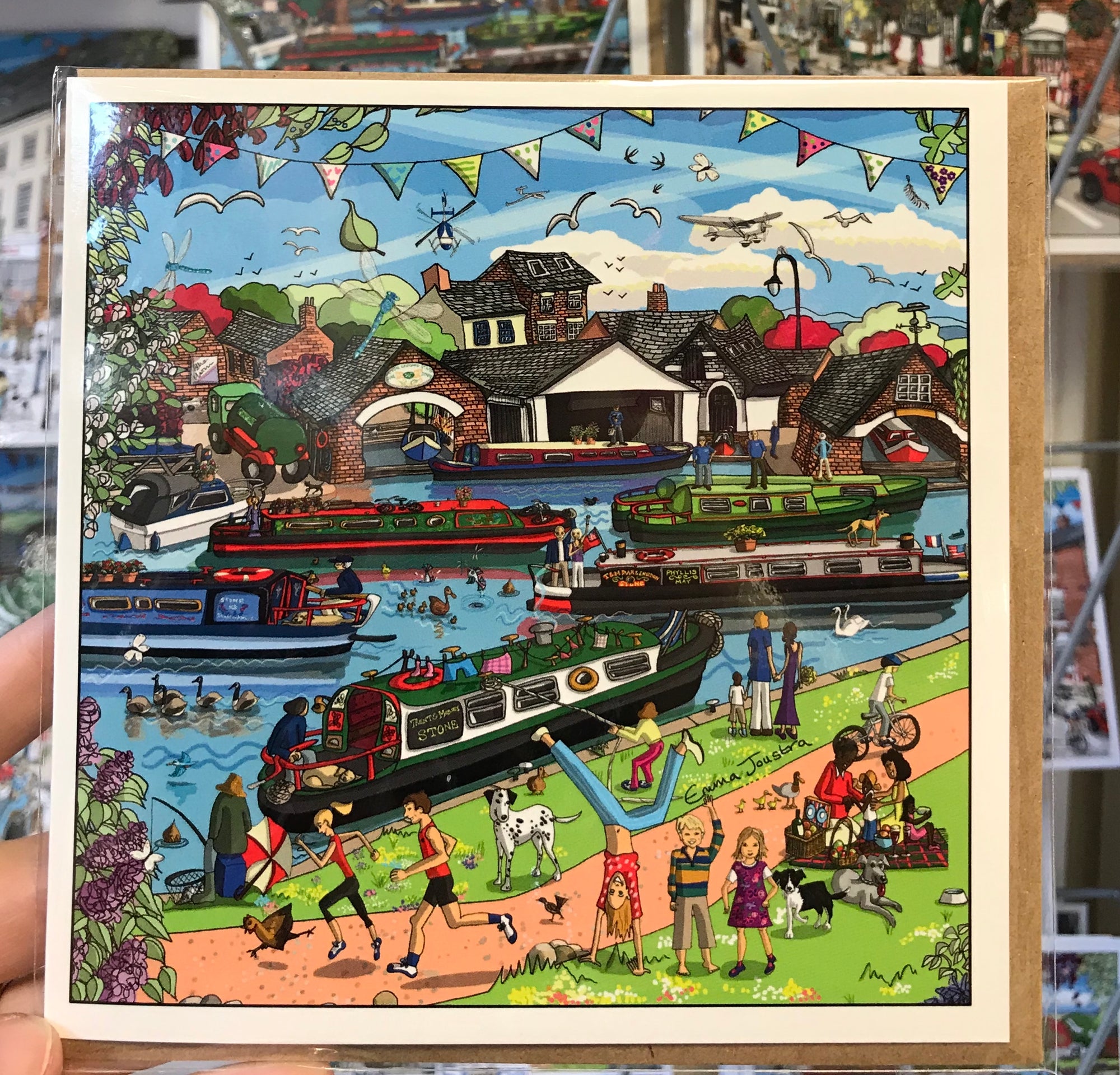 Emma Joustra Stone Boatyard Card