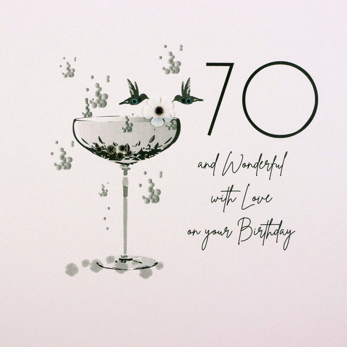 Five Dollar Shake 70th & Wonderful Birthday Card