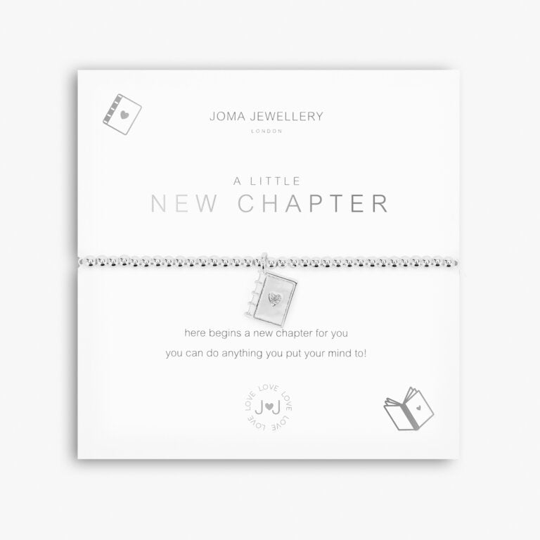 Joma Jewellery A Little 'New Chapter' Silver Bracelet