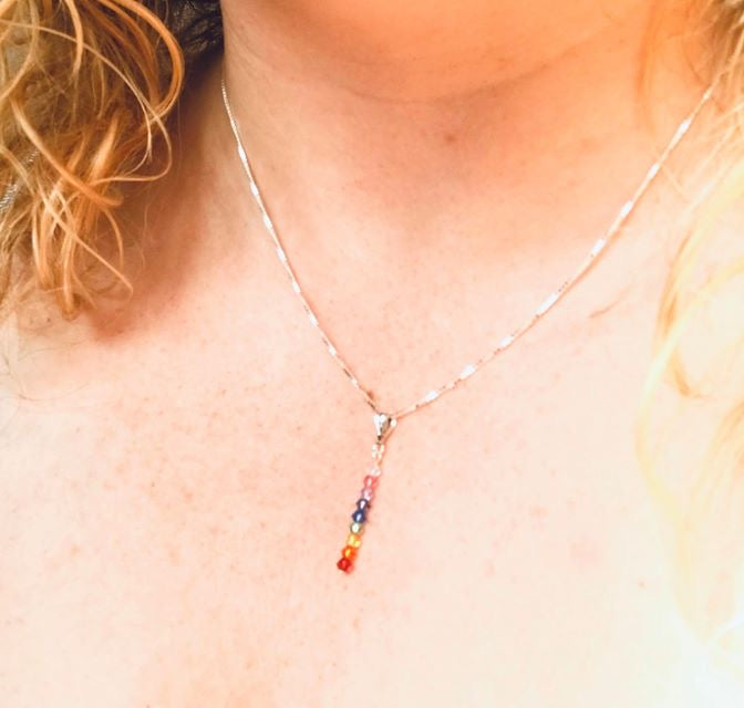 Jolu Jewellery Rainbow Drops Pendant š