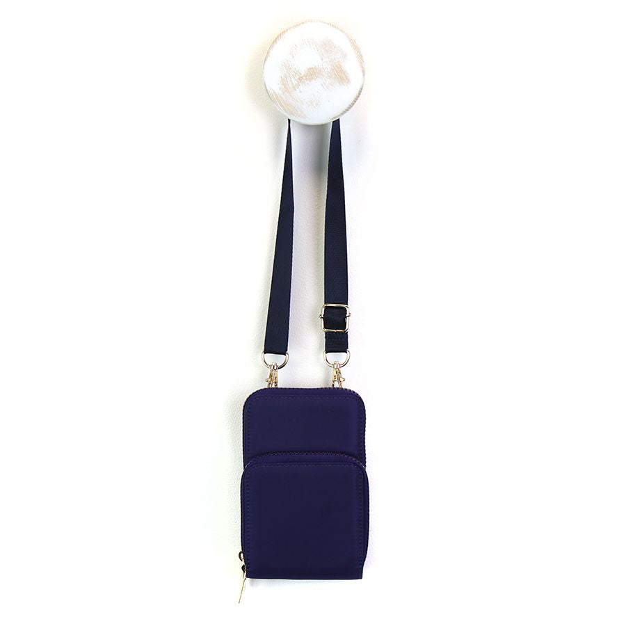 POM Nylon Phone Bag - Indigo