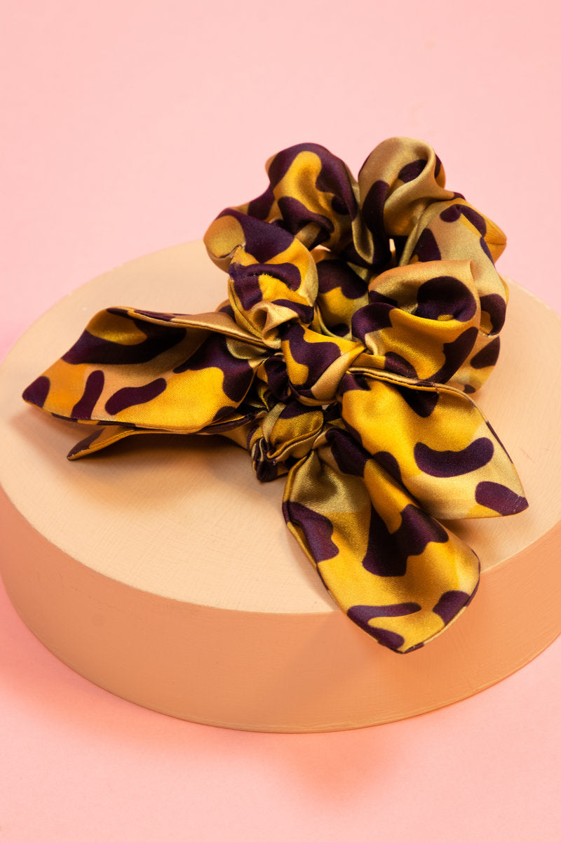 Powder Scrunchies - Leopard Print - Pack 2