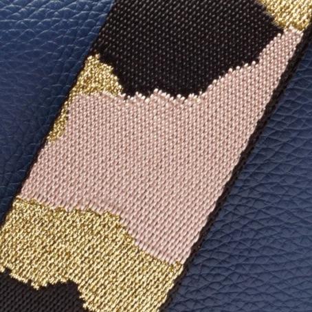 Elie Beaumont Designer PINK CAMO Adjustable Crossbody Bag Strap