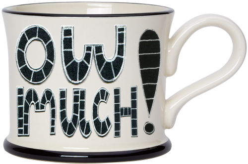 Moorland Pottery Ow Much! Mug
