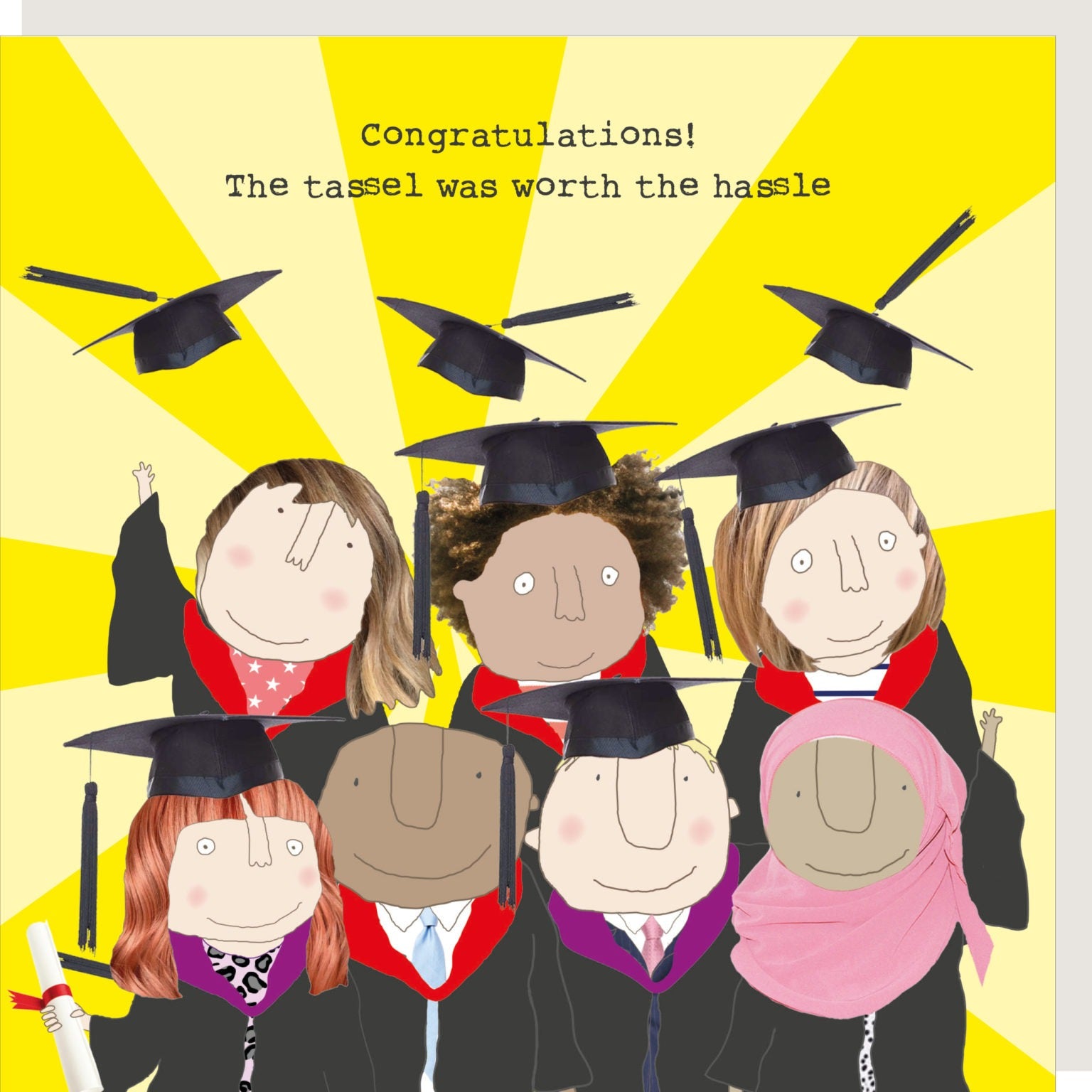 Rosie Made A Thing -Tassel Was Worth the Hassle- Blank Card