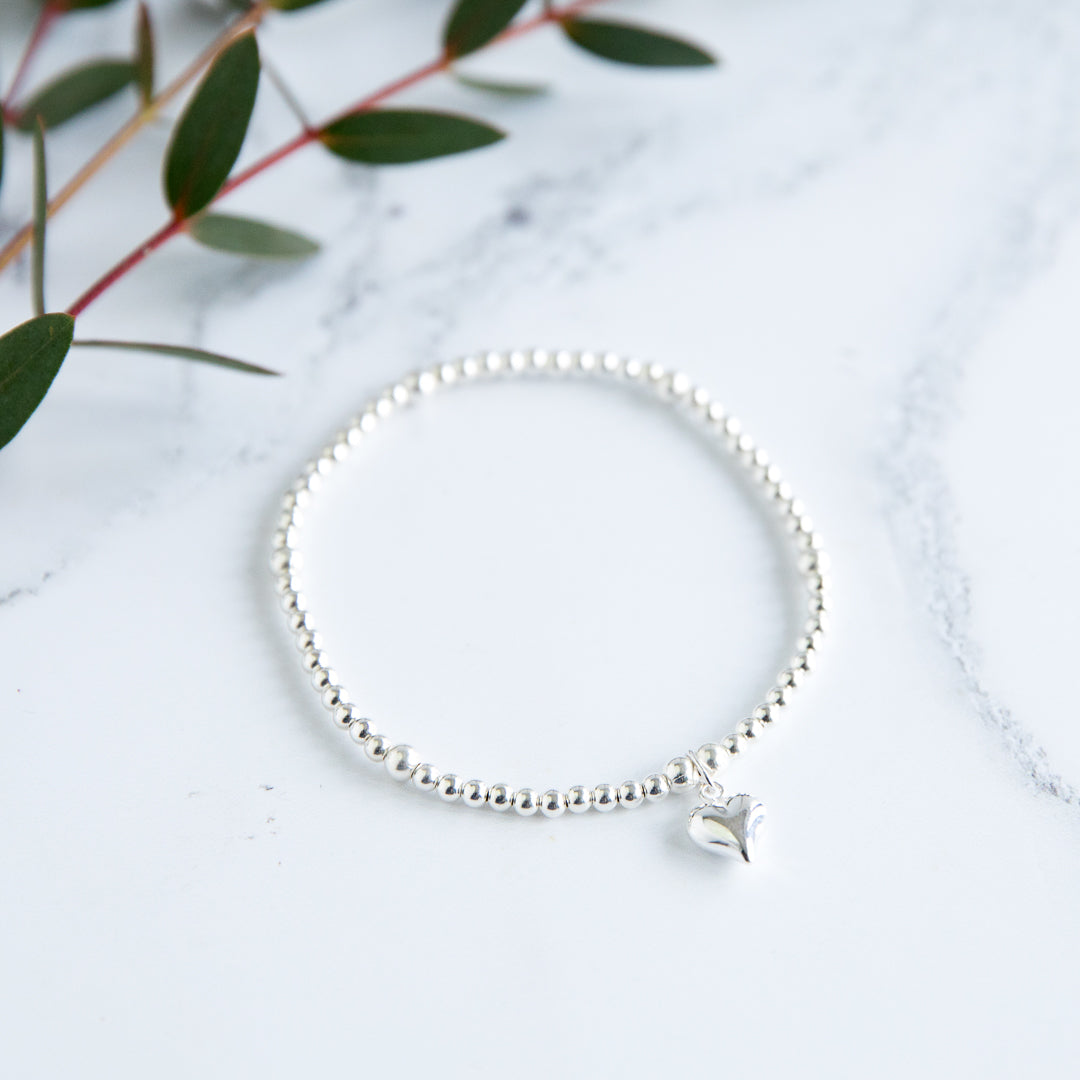 Jolu Jewellery Mia Puff Heart Chloe Bracelet