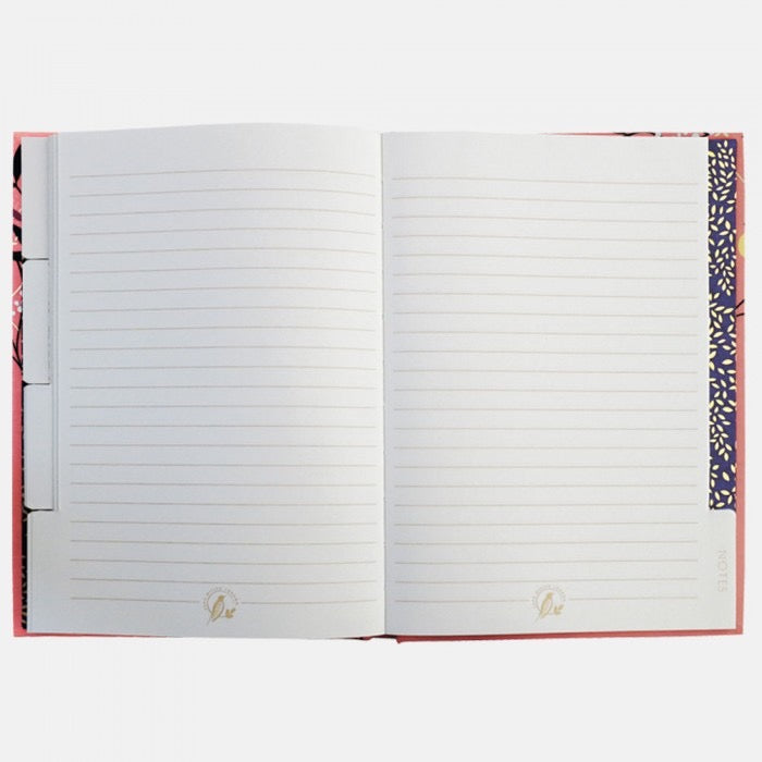 Sara Miller Coral Citrus Butterfly Address Book & Contacts Book