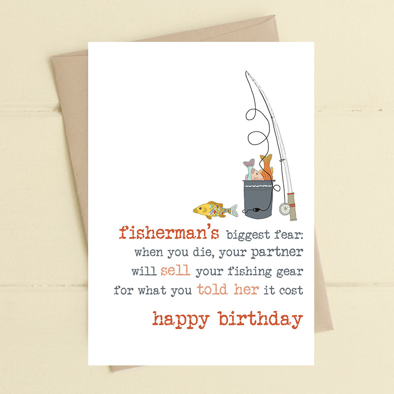 Dandelion Stationery - Fisherman’s Greatest Fear
