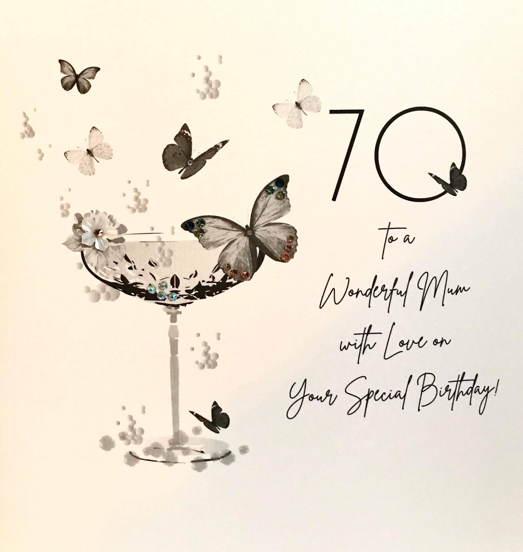 Five Dollar Shake Mum 70th Birthday LARGE Card