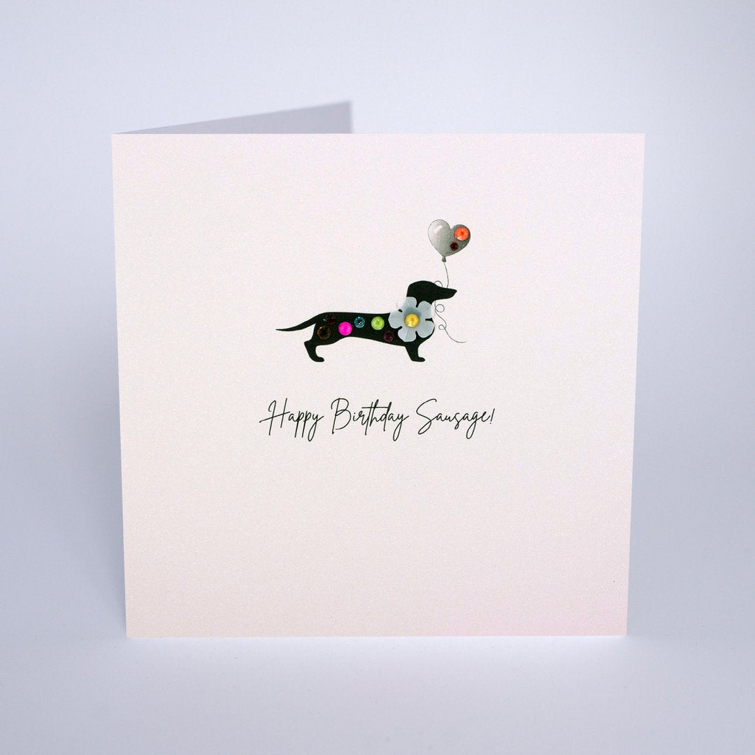 Five Dollar Shake Happy Birthday Sausage Card