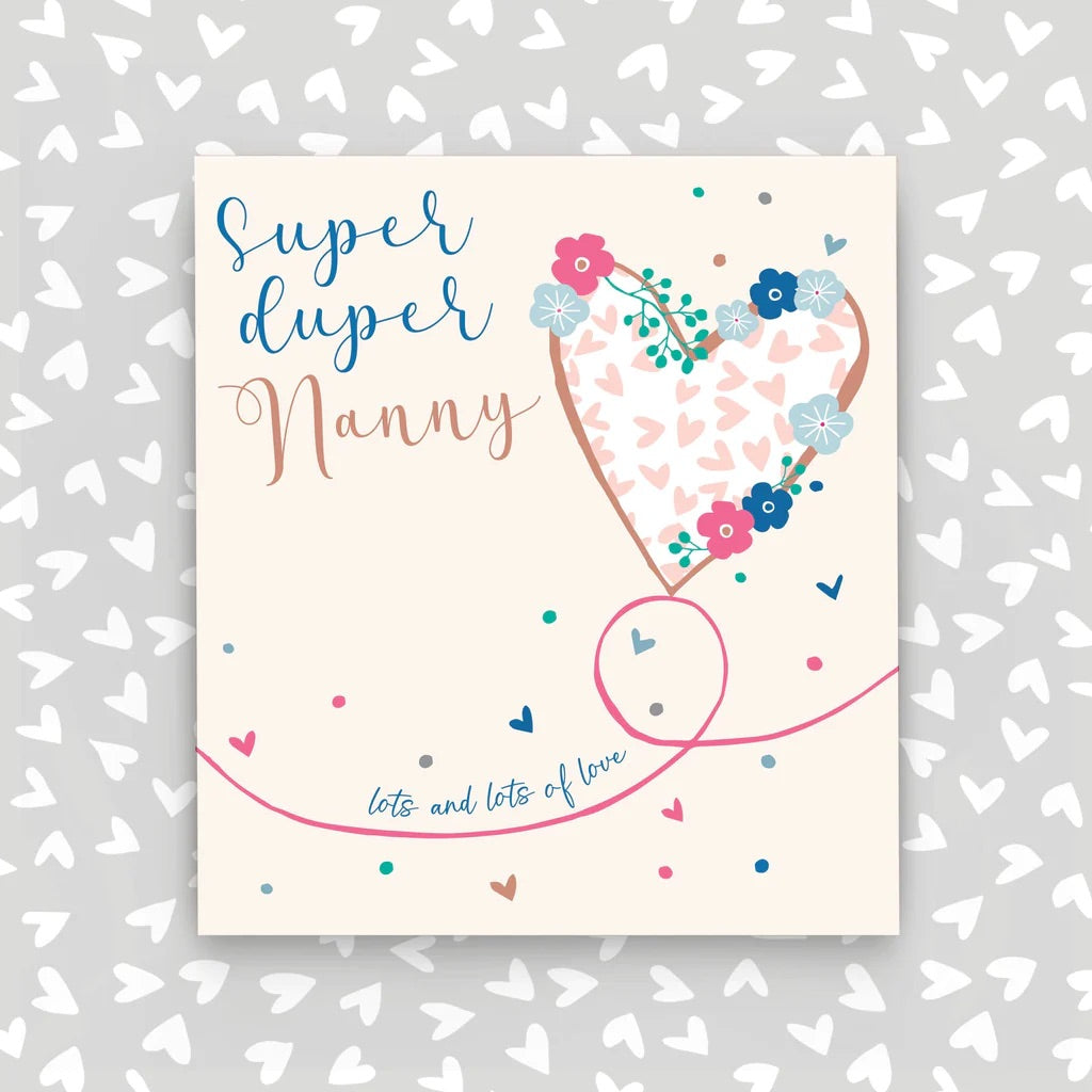 Molly Mae Super Duper Nanny Blank Card