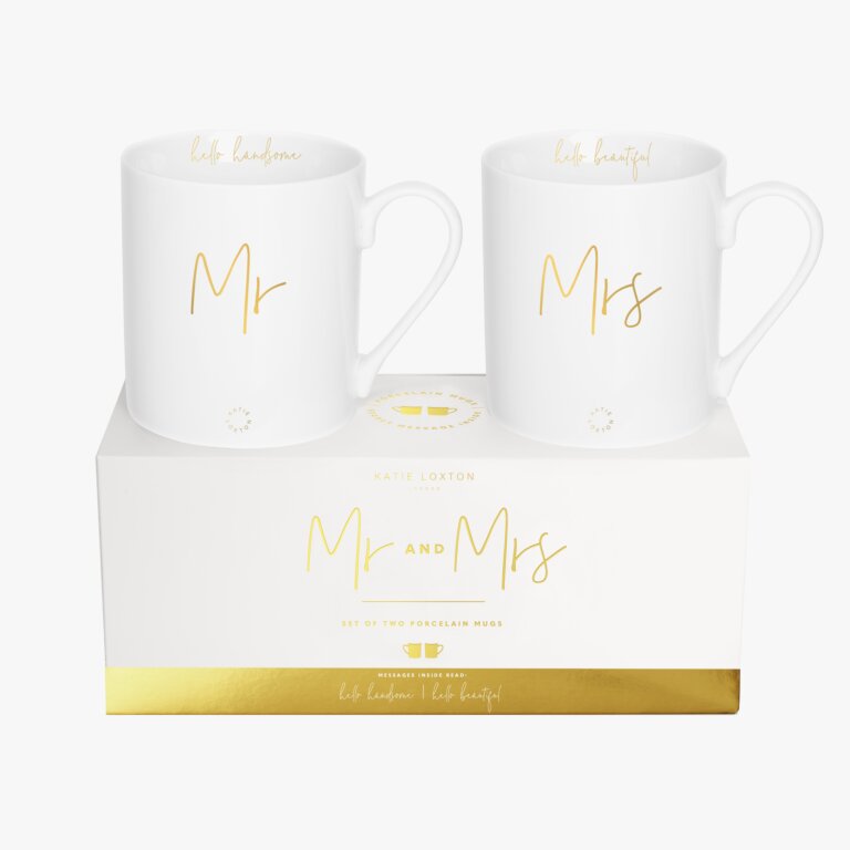 Katie Loxton Mr & Mrs Mug Gift Set