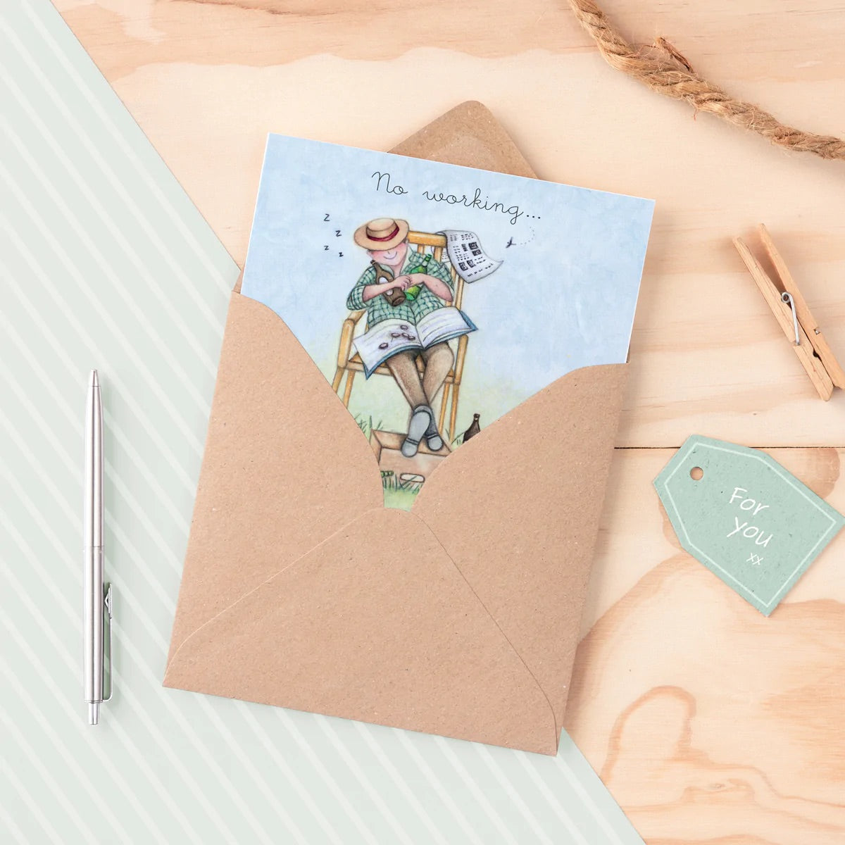 Berni Parker Blank Card - No Working