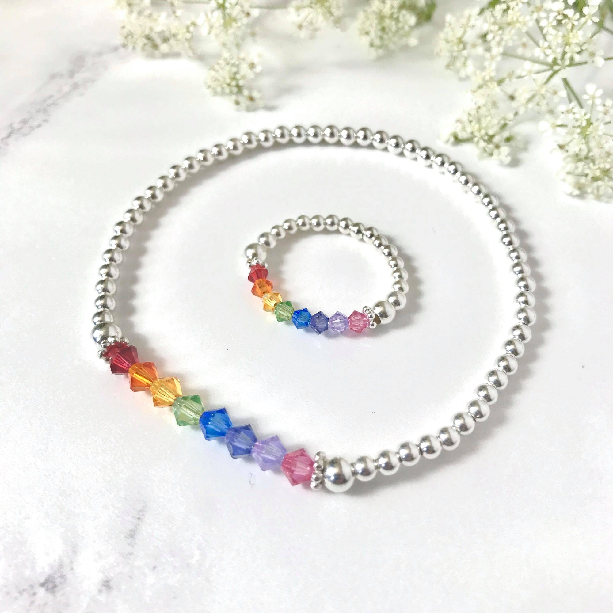Jolu Jewellery Rainbow Hope Bracelet 🌈