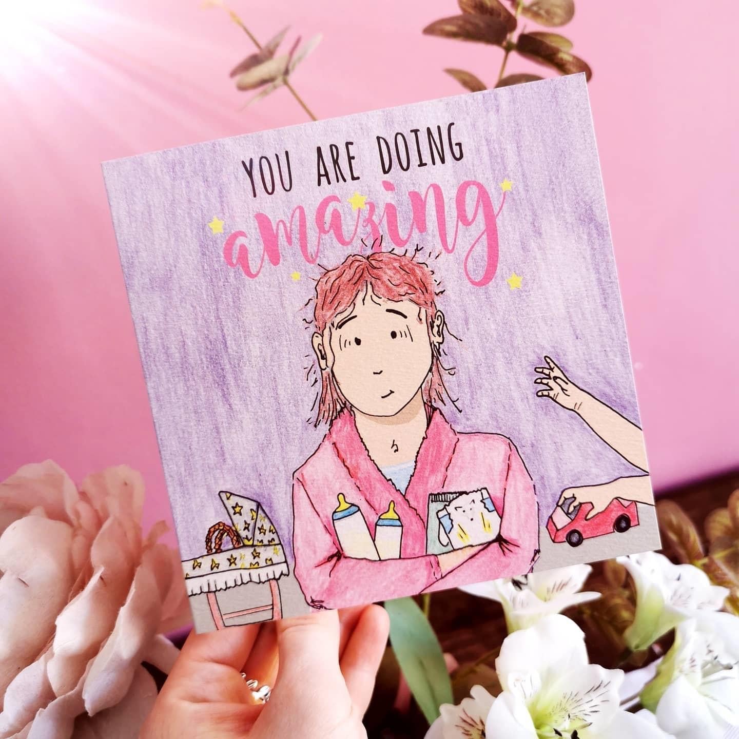 Flying Teaspoons Covid 19 Charity Card - You are doing Amazing
