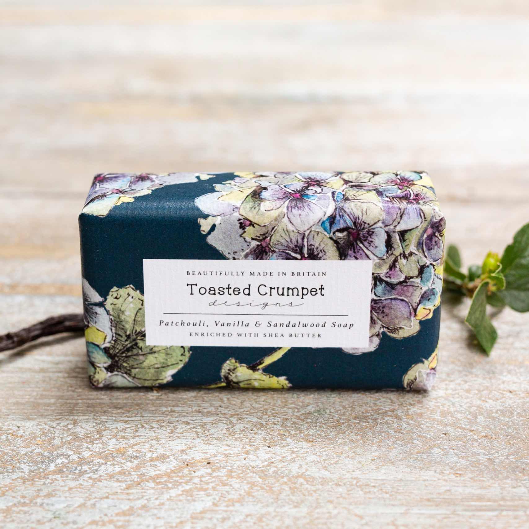 Toasted Crumpet - Patchouli, Vanilla & Sandalwood 190g Soap Bar