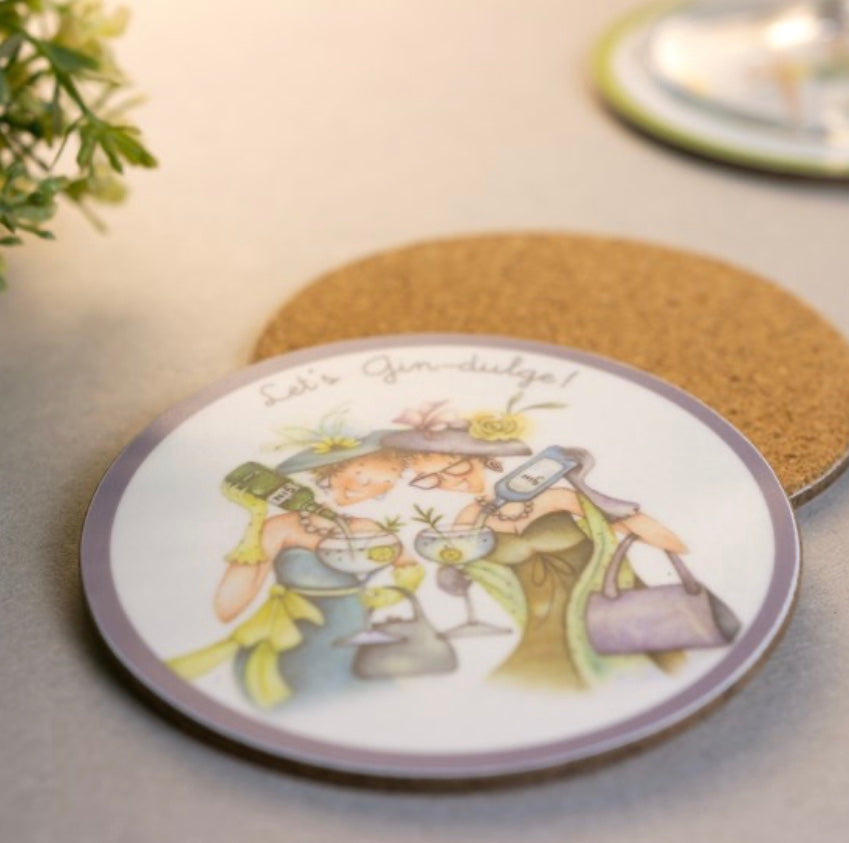 Berni Parker Coaster - Let’s Gindulge