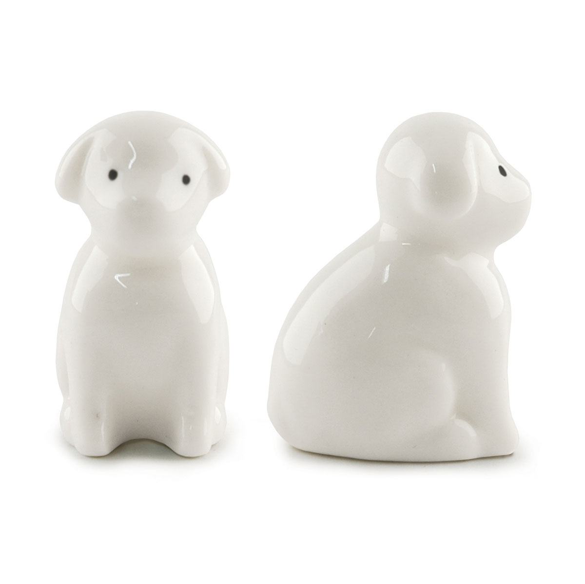 East of India Matchbox Animal - Porcelain Dog - Never Walk Alone