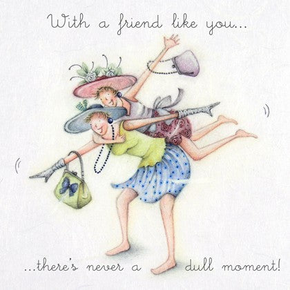 Berni Parker Blank Card - With Friends Like You