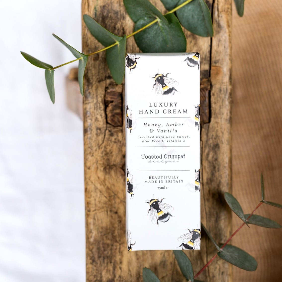 Toasted Crumpet - Honey, Amber & Vanilla Luxury Hand Cream - 75ml