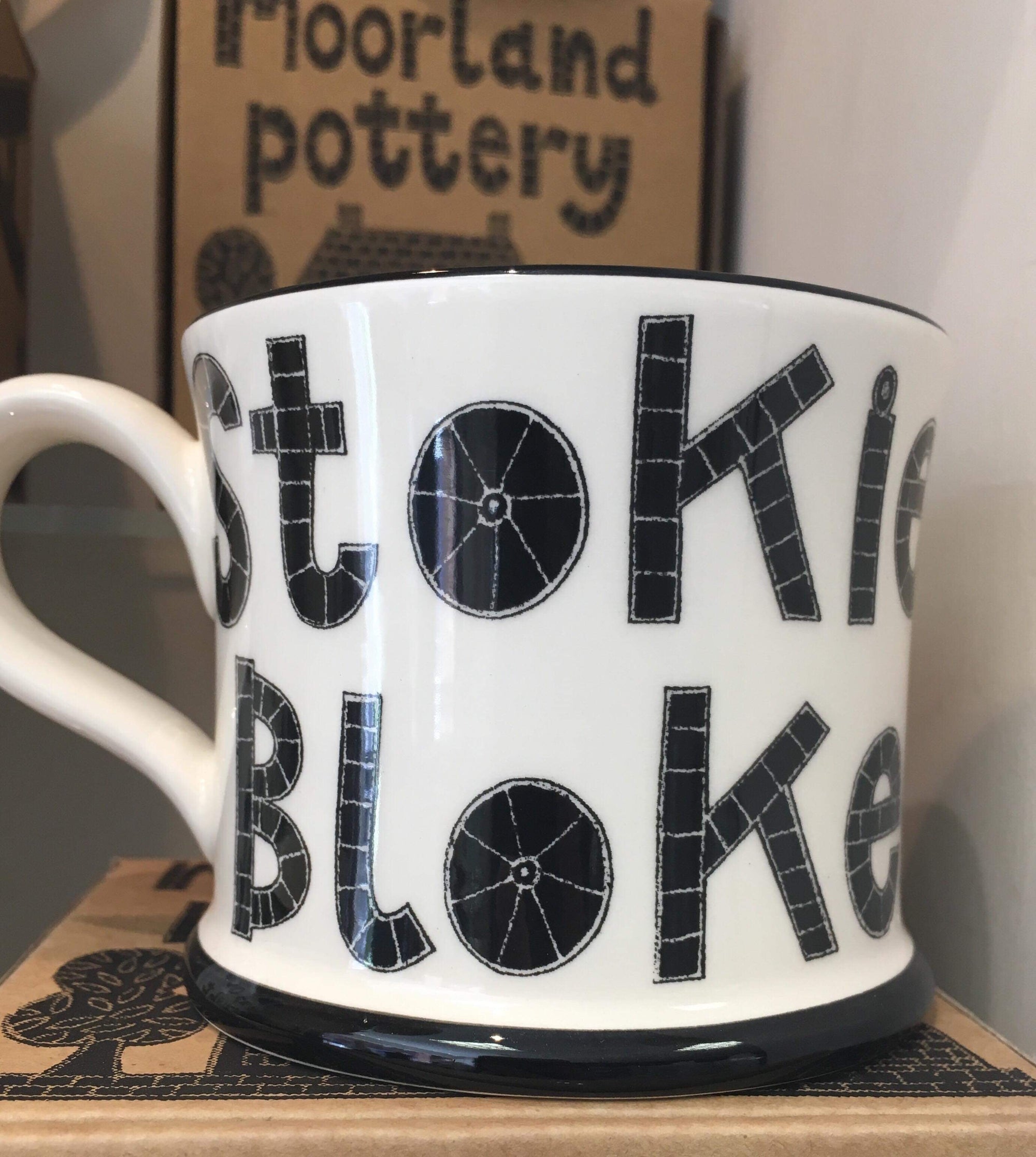 Moorland Pottery "Stokie Bloke" Mug