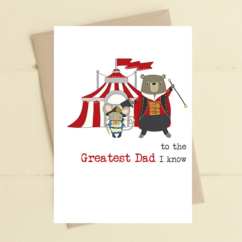 Dandelion Stationery - Greatest Dad Blank Card