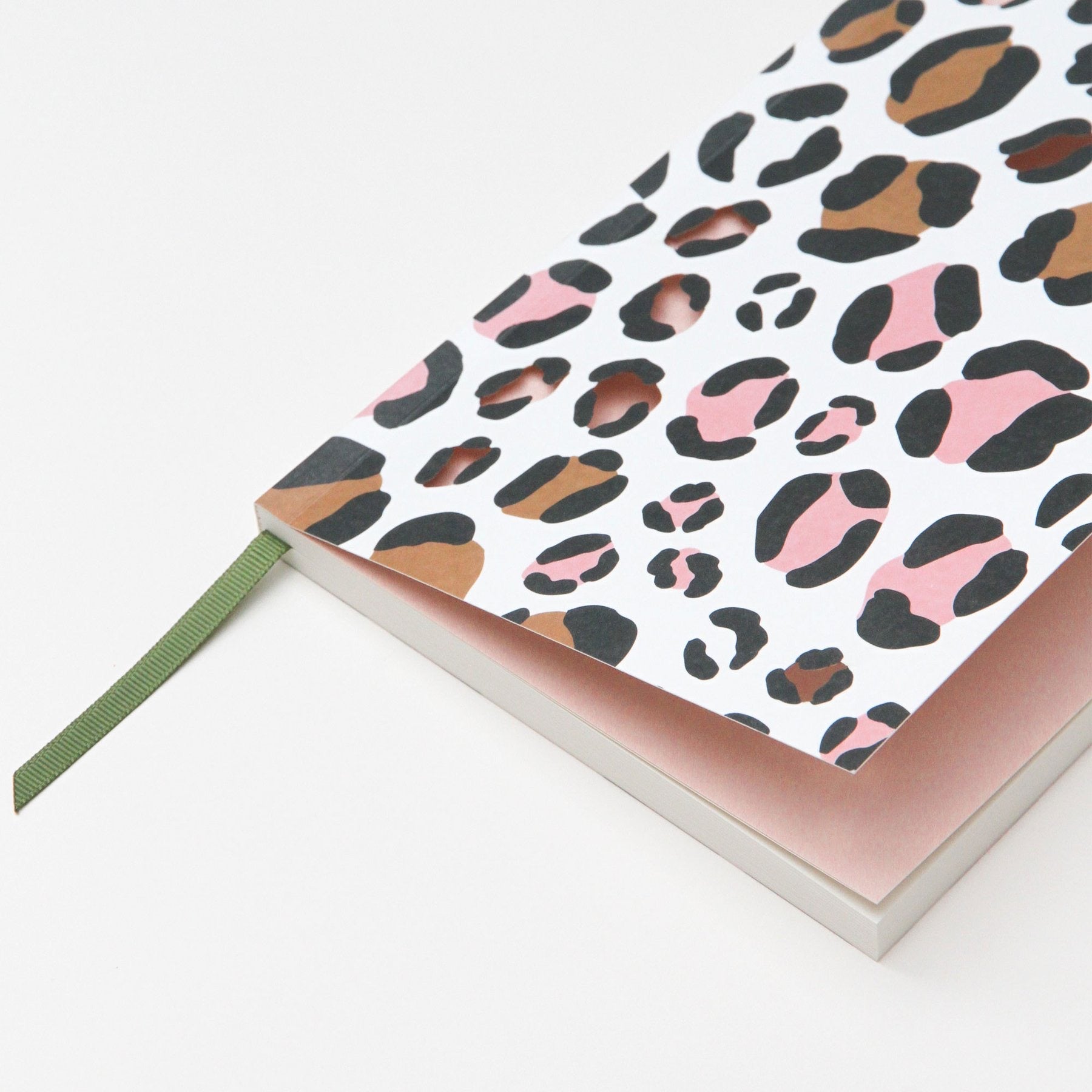 Caroline Gardner Leopard Cut Out A5 Notebook