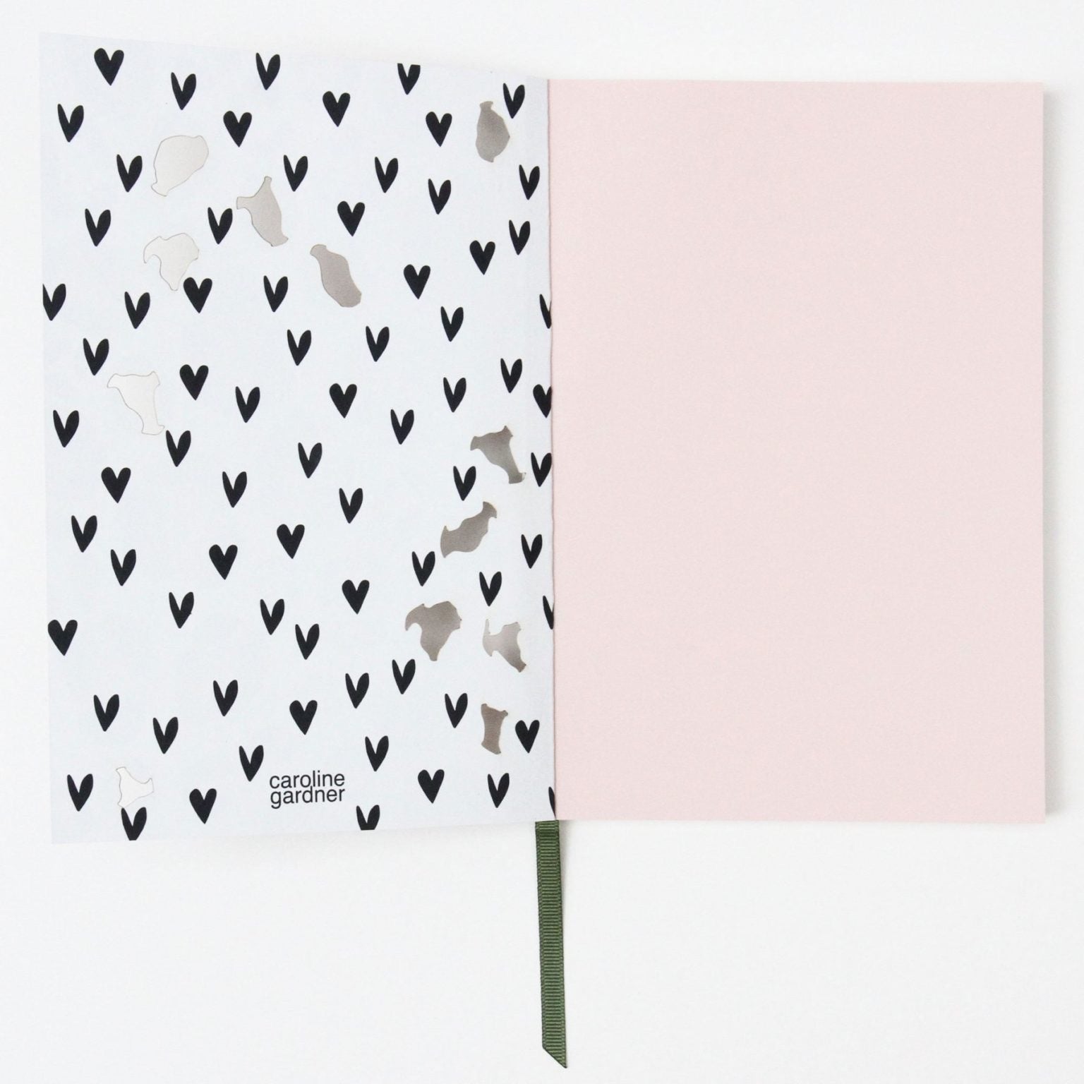 Caroline Gardner Leopard Cut Out A5 Notebook
