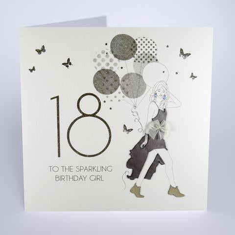 Five Dollar Shake LARGE 18th Birthday Girl Card