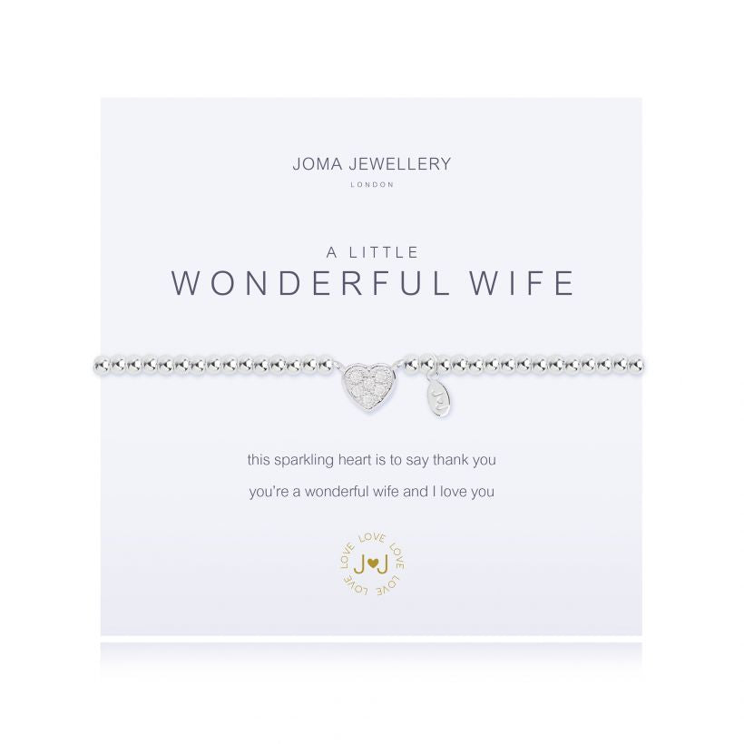 Joma Jewellery A Little Wonderful Wife Bracelet