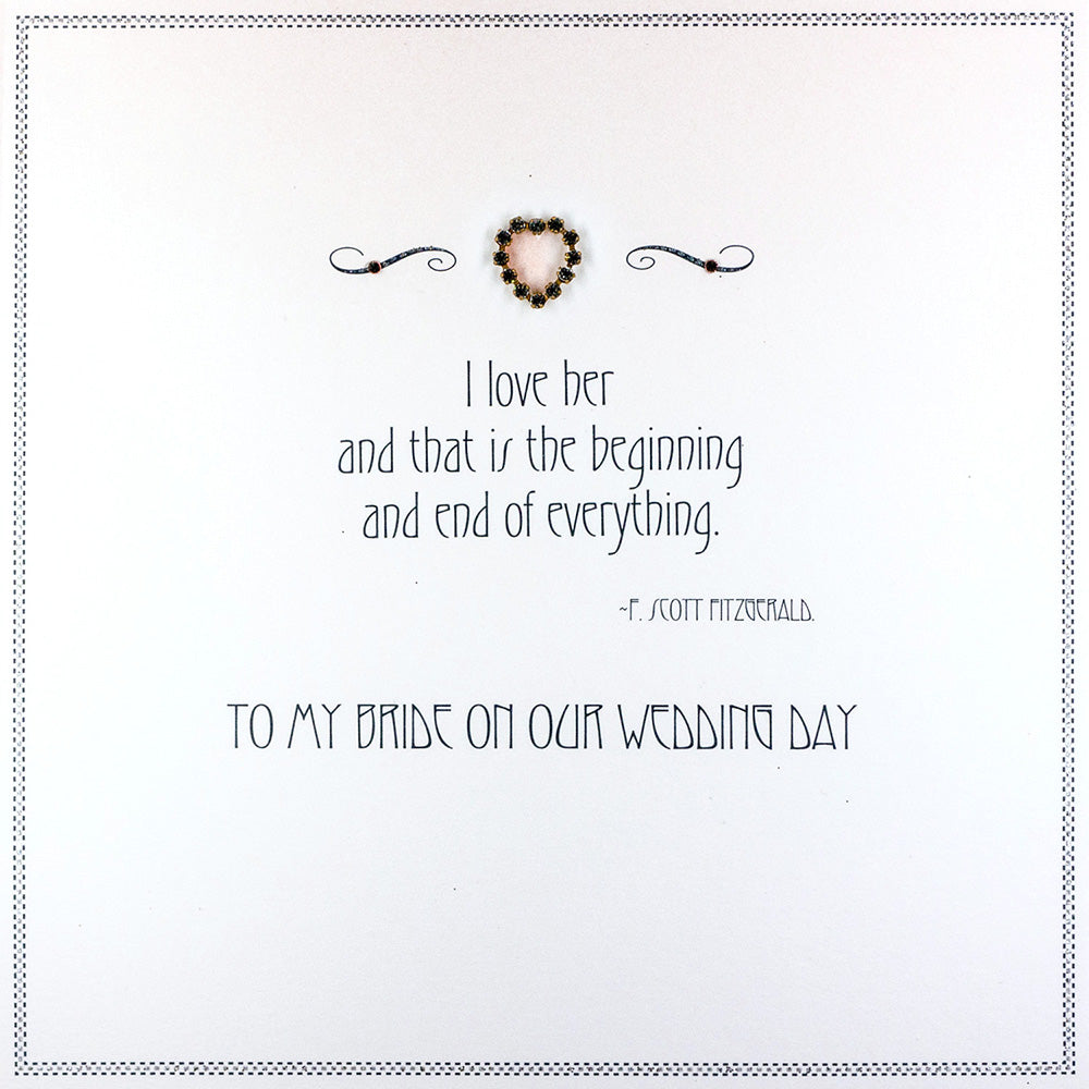 Five Dollar Shake To my Bride on our Wedding Day Card
