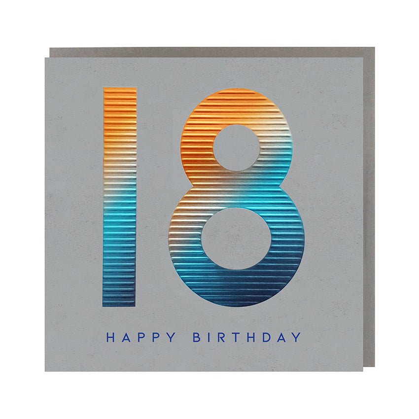 Rosanna Rossi 18th Birthday Card